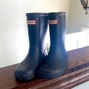 Black matter hunter boots